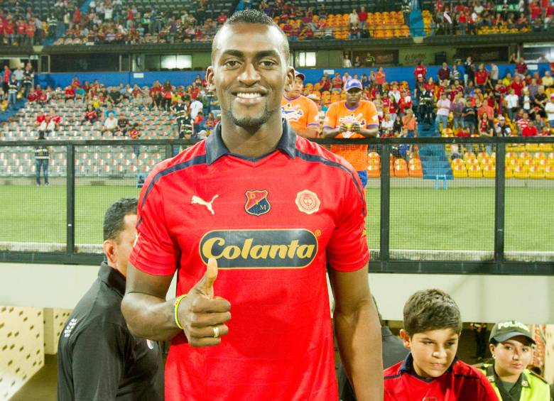 Jackson estuvo en el Medellín del 2004 al 2009, periodo en el que marcó 44 goles antes de ir al fútbol mexicano. FOTO archivo ec
