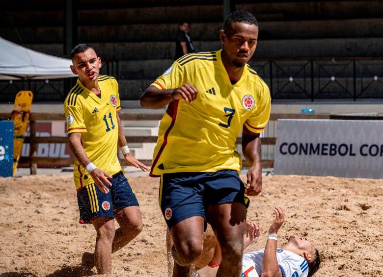 La Selección Colombia contó con una base paisa. El cuerpo técnico y cinco jugadores son de esta región. FOTO cortesía CONMEBOL 
