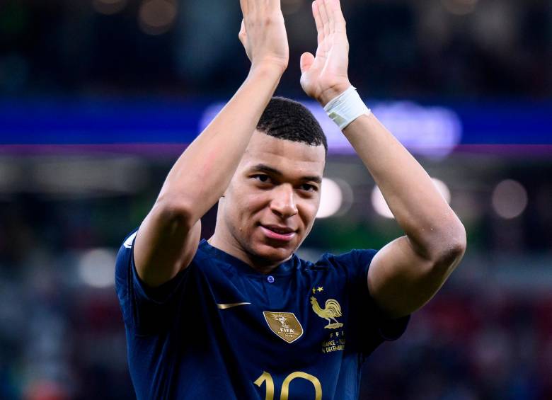Mbappé ha marcado 9 goles en tan solo dos participaciones en mundiales. FOTO: TOMADA DEL TWITTER DE @fifaworldcup_es