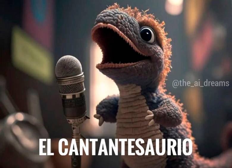 Y esos dinosaurios que andan en las redes, ¿de dónde salieron? Y esos dinosaurios que andan en las redes, ¿de dónde salieron?