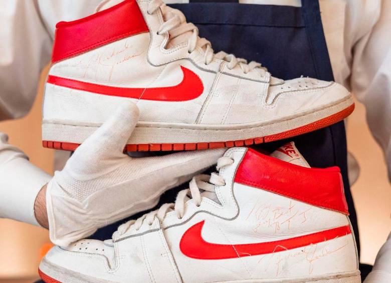 Esta es la cifra que pagaron por unos zapatos que usó Jordan en 1984