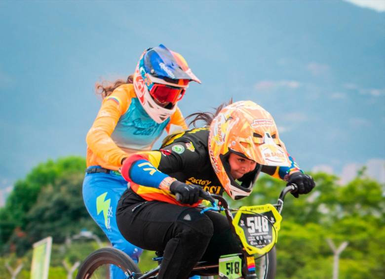 Manuela Roldán, sangre colombiana al servicio del BMX de EE. UU.