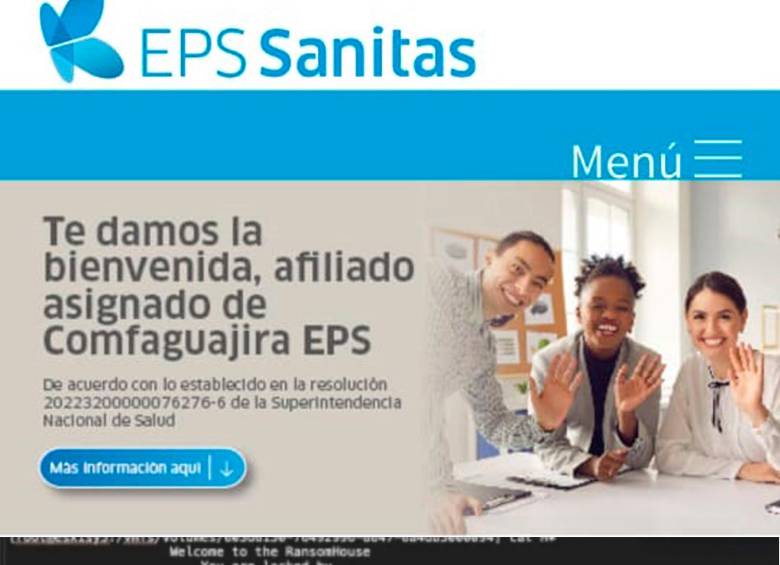 La investigación sobre el ciberataque está en manos de la Fiscalía y, según dijo el grupo Keralty, lo sucedido está configurado como un delito en la ley colombiano. FOTO cortesía