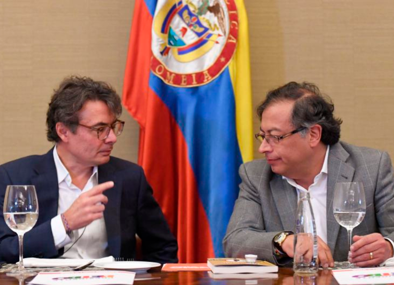 El presidente Gustavo Petro anunció la salida de Alejandro Gaviria del Ministerio de Educación tras la filtración de una carta en la que hizo reparos a la reforma a la salud del Gobierno. FOTO GETTY