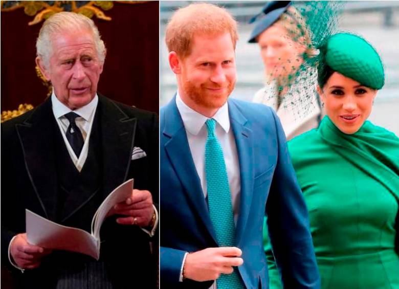 La declaración hace parte de “Spare” el libro que el príncipe Harry publicará el próximo 10 de enero. FOTOS: GETTY Y COLPRENSA