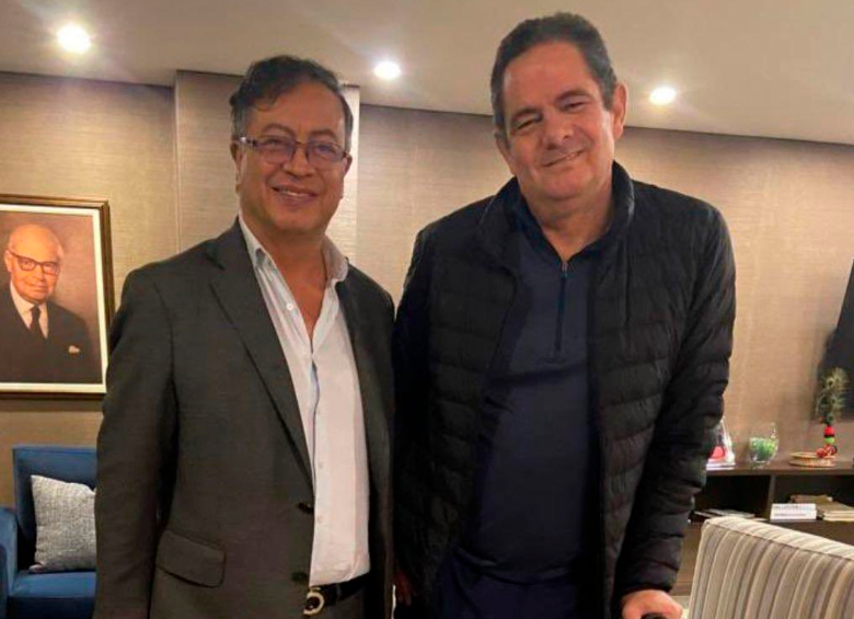 El presidente Gustavo Petro intentó acercarse a Germán Vargas Lleras en junio de 2022, antes de su posesión, pero estos diálogos no calaron y no hubo acuerdo. FOTO CORTESÍA