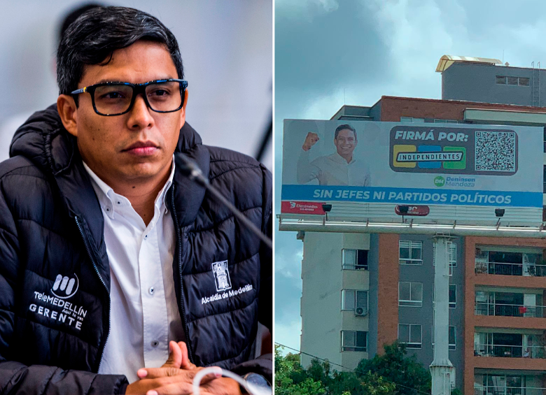Deninson Menzona empezó a recolectar firmas que respalden su candidatura a la Alcaldía de Cali por el movimiento Independientes de Daniel Quintero. FOTO JULIO CÉSAR HERRERA Y CORTESÍA
