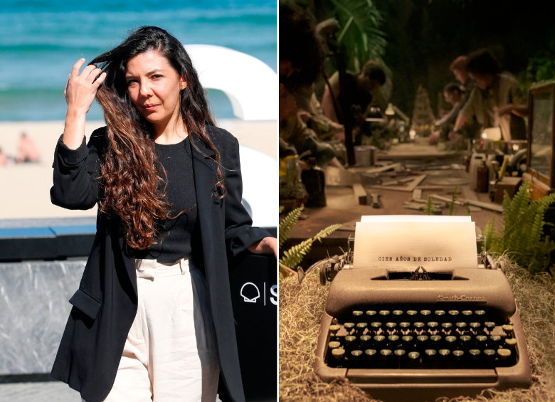 Laura Mora ganó hace varias semanas la Concha de Oro en el Festival de San Sebastián por su película Los reyes del mundo. Mora estará al frente del proyecto de la serie Cien años de soledad. FOTOS: GETTY Y NETFLIX