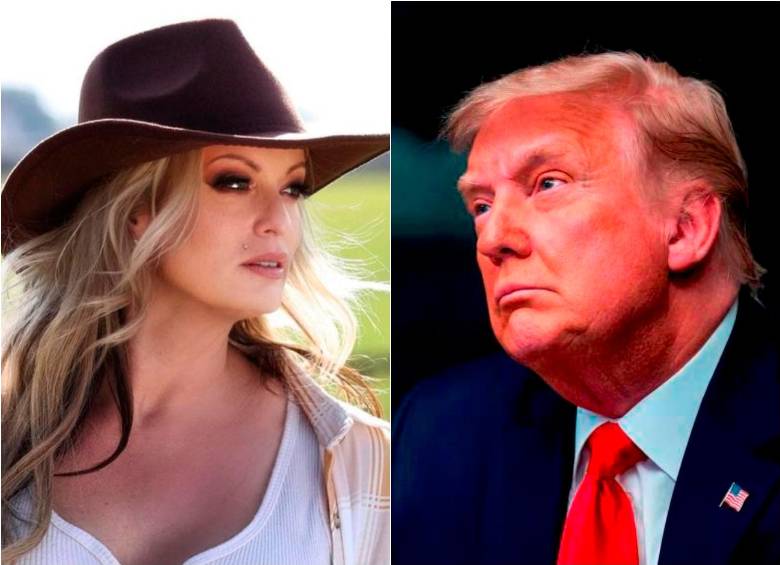 Lo que está probado es que Daniels recibió 130.000 dólares, justo antes de las elecciones presidenciales de 2016. FOTOS: TOMADA DE INSTAGRAM (@thestormydaniels) Y EFE
