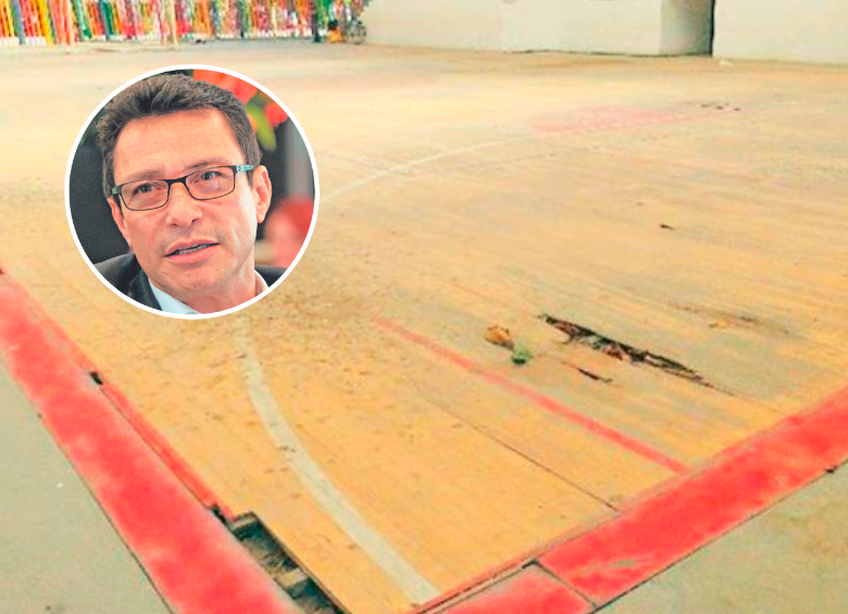 El Coliseo Gaira es una de las megaobras por las que la Fiscalía imputó al gobernador del Magdalena, Carlos Caicedo. FOTO Fiscalía