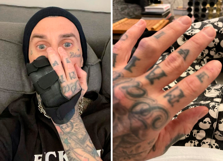 Estas fueron las imágenes que Travis Barker compartió en su cuenta de Instagram. FOTOS Cortesía @travisbarker