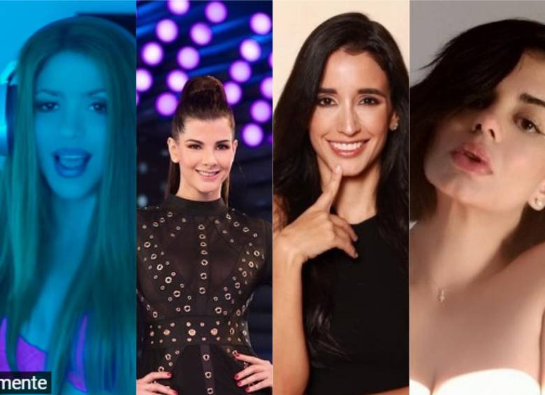 No solo Shakira consiguió desahogarse, otras famosas también lo hicieron. Foto: Shakira, Carolina Cruz, Adelina Guerrero y Amaranta Hank