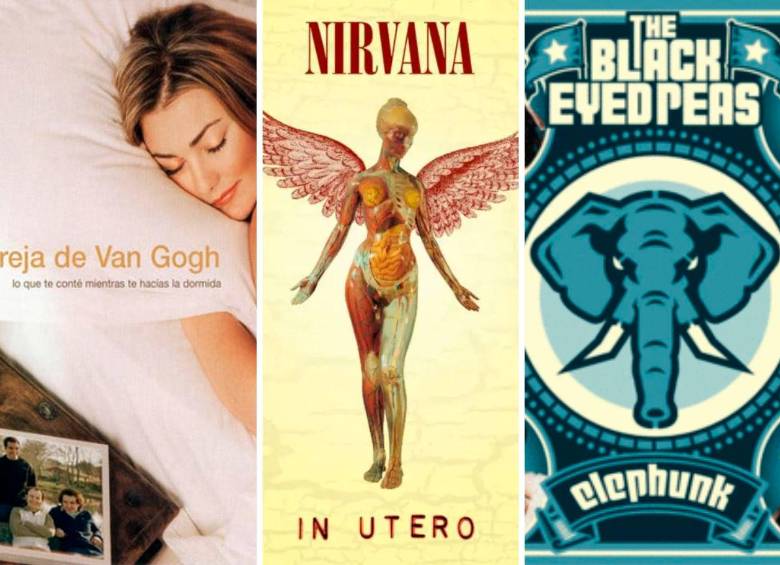 Pop en español, clásicos del grunge y hip hop en inglés son algunos de los géneros de los discos que celebran década en 2023. Foto: cortesía.