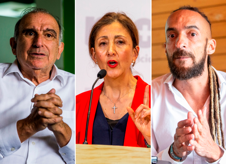 Humberto de la Calle y Daniel Carvalho habían manifestado su desacuerdo con el manejo del partido por parte de Íngrid Betancourt y la idea de declararse en oposición. FOTO: ARCHIVO EL COLOMBIANO