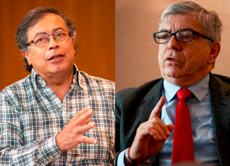 El presidente Gustavo Petro y el jefe de la bancada Liberal César Gaviria se reunirán para hablar sobre la reforma a la salud. FOTO: Colprensa