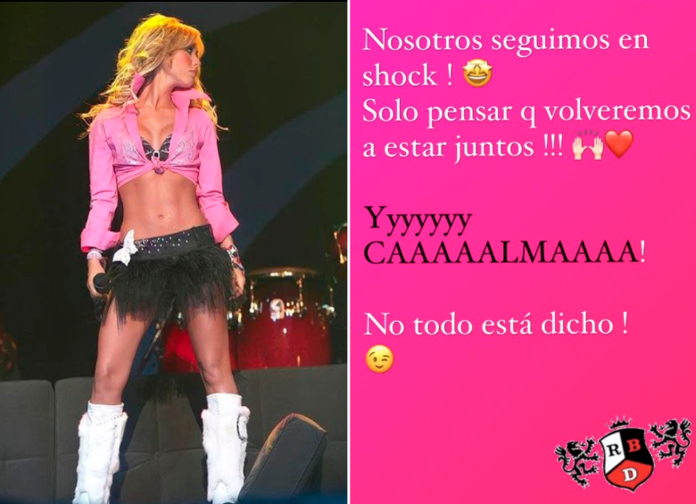 Anahí escribió este mensaje en su cuenta de Instagram. FOTOS Cortesía @anahi