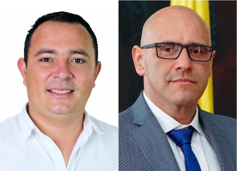 Camilo Esteban Ávila Morales, del partido de la U y Gerardo Yepes Caro, del Conservador. FOTOS: CORTESÍA CÁMARA DE REPRESENTANTES
