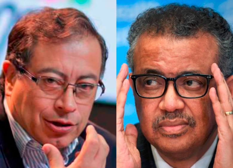 El presidente Gustavo Petro recibió recomendaciones de la OMS para guiar la reforma a la salud. FOTO: Colprensa