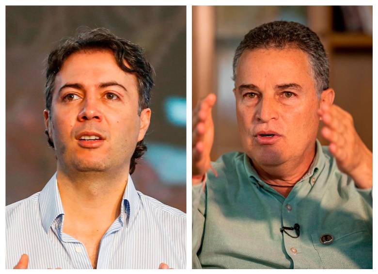 La relación del gobernador Aníbal Gaviria con el alcalde Daniel Quintero se hizo aún más distante este año. FOTOS EL COLOMBIANO