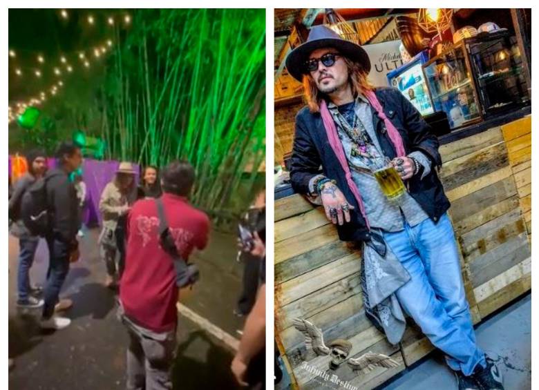 Gabriel Regueira, mexicano que emula a Johnny Depp. FOTO: Cortesía 