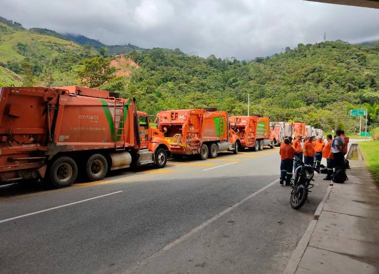 Emvarias ya reportó retrasos en los servicios de recolección debido a la situación. FOTO Jaime Pérez