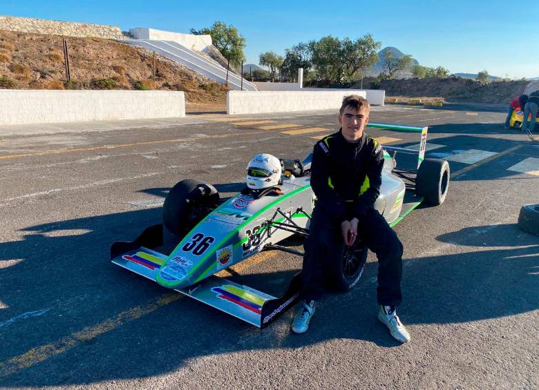 Pedro Juan Moreno es el primero de dos hermanos, siempre ha sido un apasionado por el deporte. FOTO CORTESÍA FEDEAUTOS