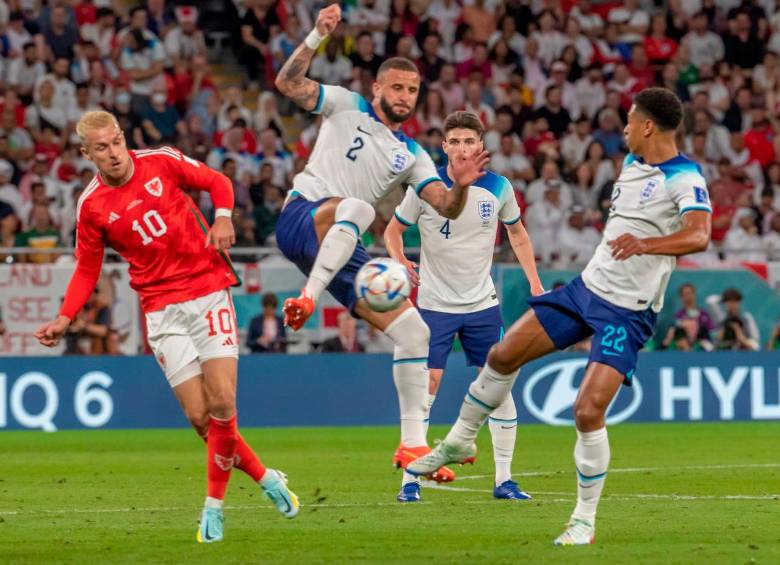 Juego entre Gales e Inglaterra. FOTO: JUAN ANTONIO SÁNCHEZ
