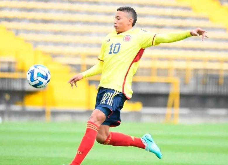 Jordan Barrera actualmente juega en el equipo sub-20 del Barranquilla FC. FOTO TWITTER @LaPizarraDelDT_
