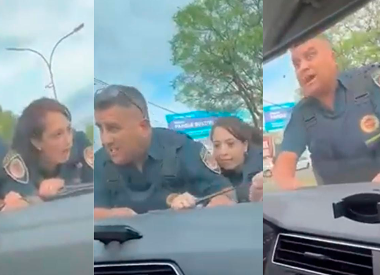 Estas fueron algunas de las angustiosas imágenes que quedaron registradas en el video Fotos: pantallazos tomados de redes sociales. 