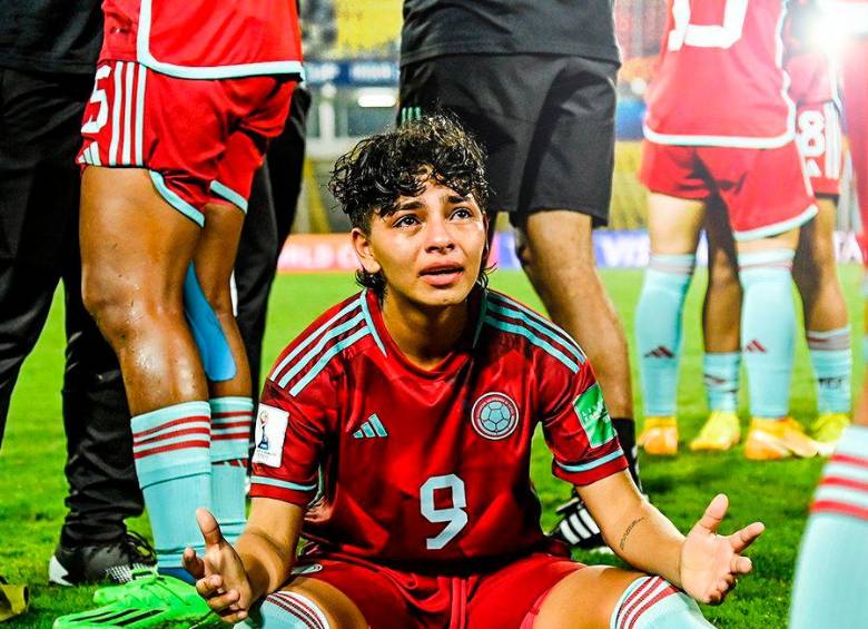 Yésica Muñoz, delantera de la Selección Colombia. FOTO @FCFSeleccionCol