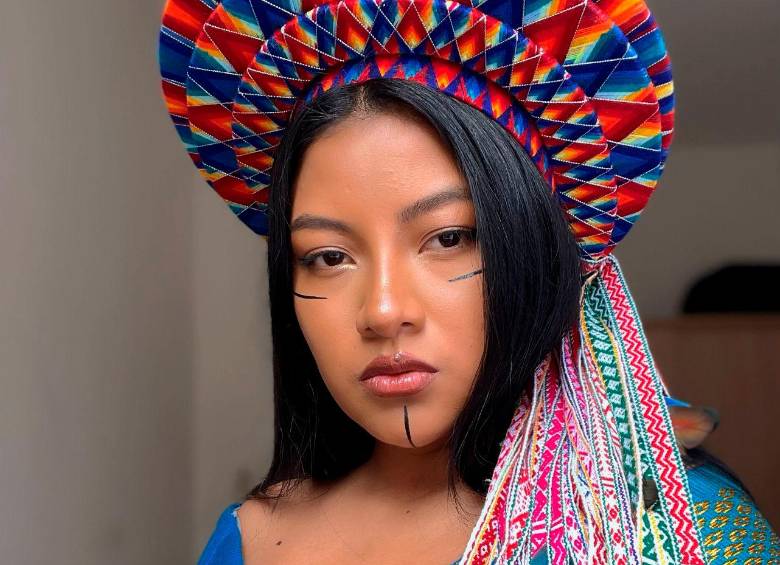Tatiana Jacanamijoy es la representante colombiana en este certamen internacional. FOTO Cortesía