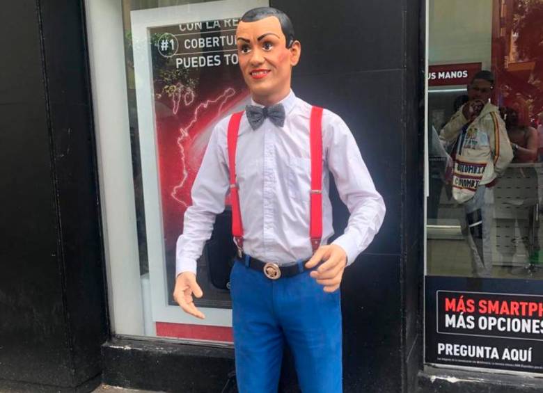 José Daniel Duarte Peña, quien era conocido como el Muñeco Zed, dejó como legado su arte y sus particulares movimientos de maniquí. FOTO: YULIANA ZULETA VILLEGAS