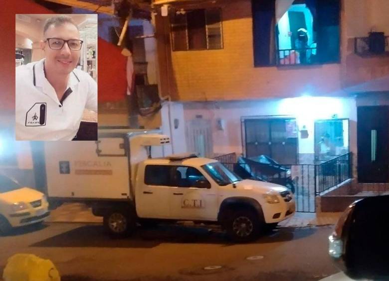 Dentro de esta vivienda del barrio Las Margaritas, de Caldas, fue asesinado Jorge Mario Agudelo Raigoza, de 48 años. FOTOS: CORTESÍA