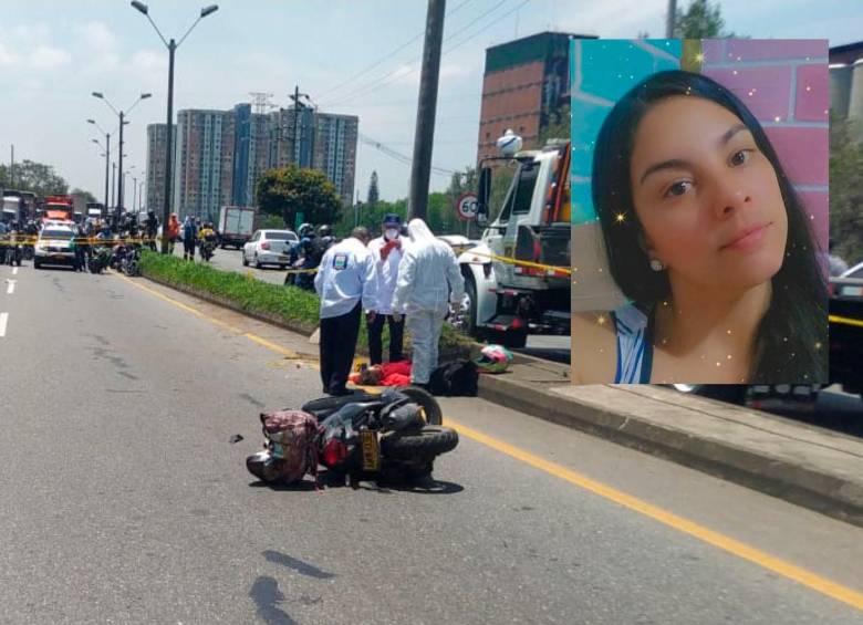 Una mujer falleció al colisionar su moto cuando transportaba a su perro en Bello