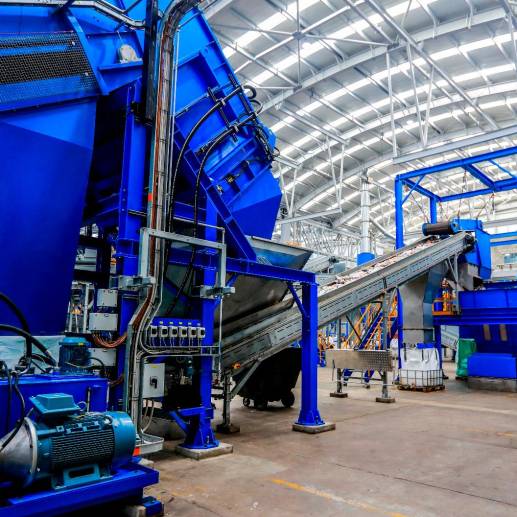 Con la operación de esta nueva planta, el 70% de los productos serán fabricados a partir de materias primas recicladas. FOTO Jaime Pérez