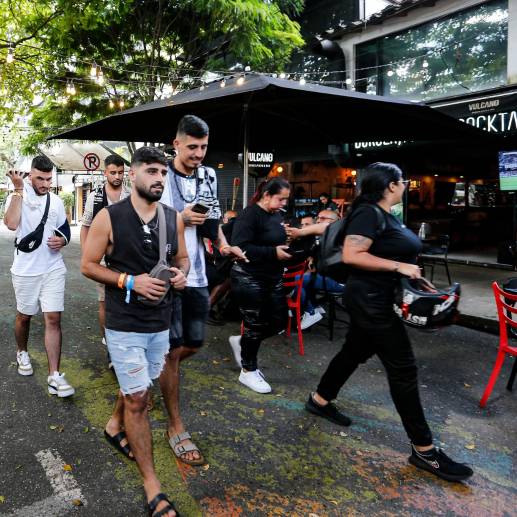 Los turistas extranjeros gastaron más de 40 billones en 2022 en Colombia. FOTO: ESNEYDER GUTIÉRREZ