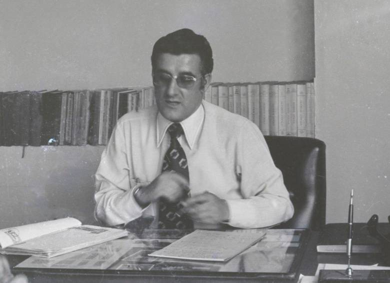 En la imagen Horacio Montoya Gil, el magistrado de la Corte Suprema de Justicia que murió durante la toma del Palacio. Foto: cortesía archivo familiar. 
