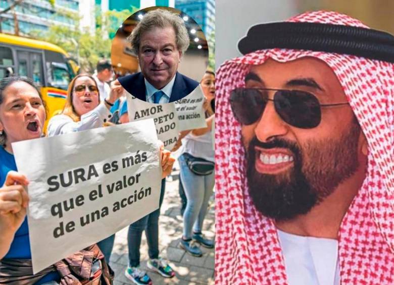 El jeque Tahnoon Bin Zayed Al Nahyan es quien ha respaldado a Jaime Gilinski en su avanzada por empresas paisas. FOTO ARCHIVO