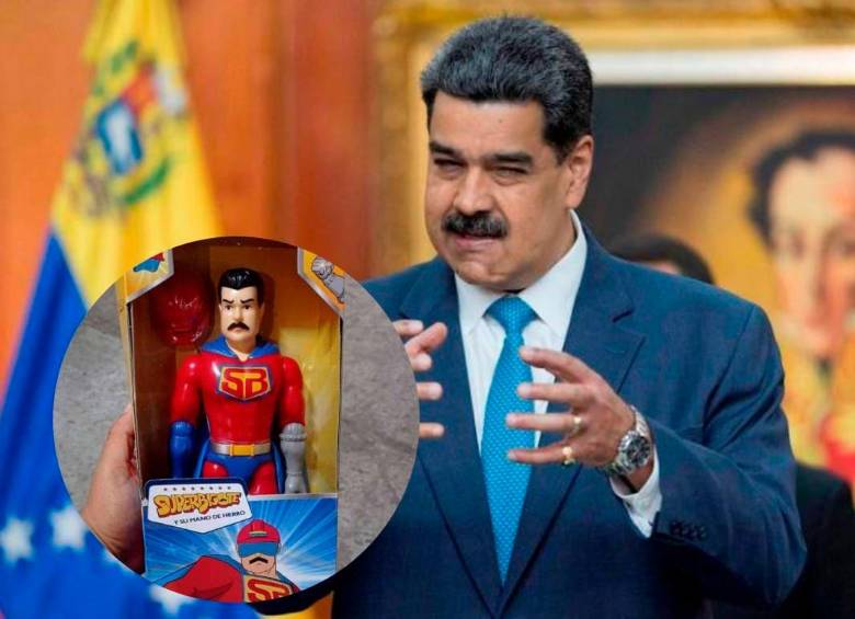 Nicolás Maduro, presidente de Venezuela, recibió fuertes críticas luego de la entrega del juguete a varios niños en Venezuela. FOTO EFE