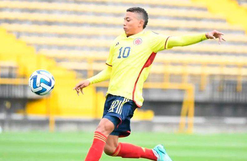 Jordan Barrera actualmente juega en el equipo sub-20 del Barranquilla FC. FOTO TWITTER @LaPizarraDelDT_