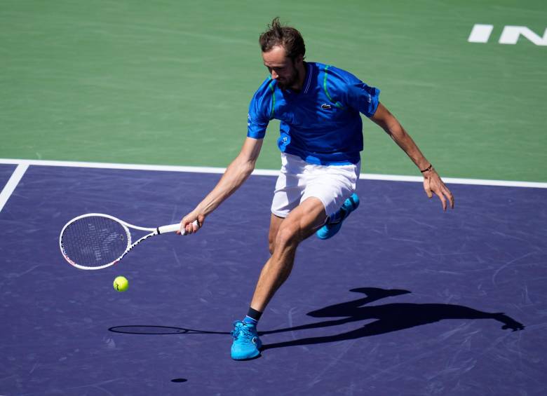 Daniil Mevdeved ocupa, de momento, el sexto puesto del ranking de la ATP. FOTO: EFE