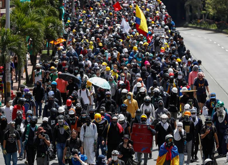 Así será el recorrido de las marchas de hoy en Medellín