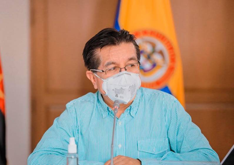 El ministro de salud afirmó que en el país se han realizado 21 estudios genómicos para detectar si la cepa británica está en el país. FOTO COLPRENSA 