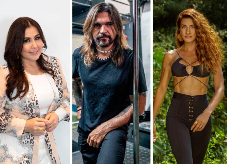 Noticias del entretenimiento de Arelys Henao, Juanes y Andrea Serna. FOTO Cortesía