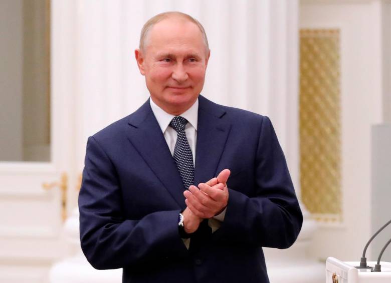 Vladimir Putin podría terminar bajo arresto si visita alguno de los países miembros de la CPI. FOTO EFE 