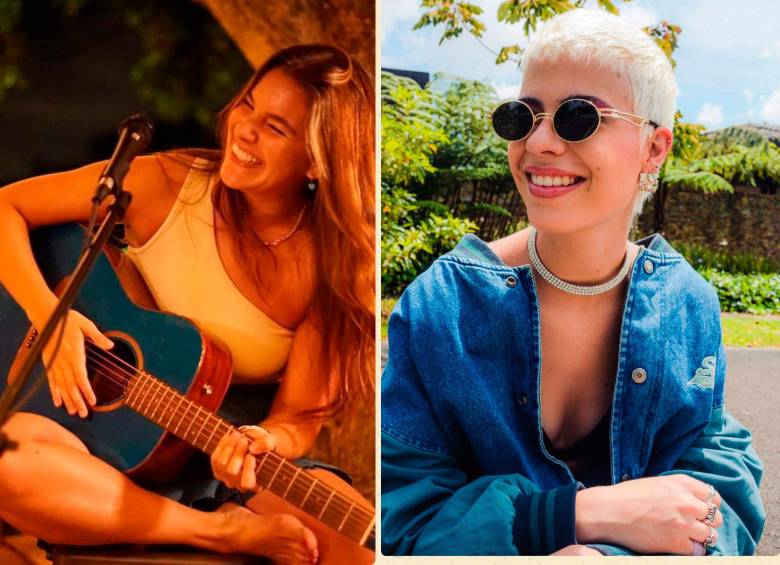 Valentina Rico y Anna Sofía, dos jóvenes talentos que resaltan en la música latina. FOTO Cortesía