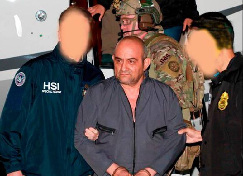 “Otoniel” fue extraditado a Estados Unidos el pasado miércoles 4 de mayo. FOTO COLPRENSA