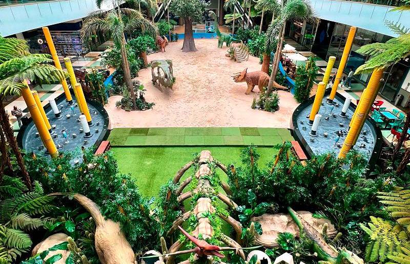 El Tesoro parque comercial sigue promoviendo la diversión y la educación a través de sus atracciones. FOTO: Cortesía