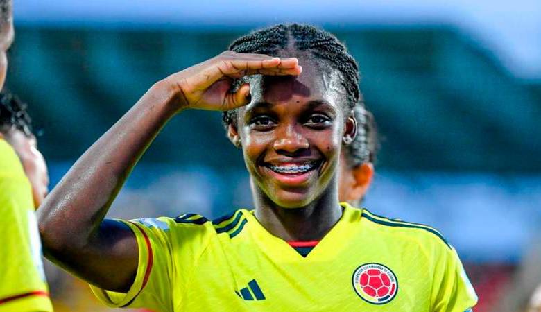 Linda Caicedo juega actualmente en el Deportivo Cali. FOTO EFE