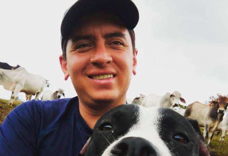 Él era Marcos Zamudio, de 29 años, asesinado en un aparente atraco. FOTO: CORTESÍA.